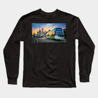 A Melbourne Transport Sunrise Long Sleeve T-Shirt